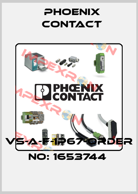 VS-A-F-IP67-ORDER NO: 1653744  Phoenix Contact