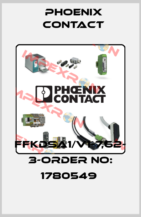 FFKDSA1/V1-7,62- 3-ORDER NO: 1780549  Phoenix Contact