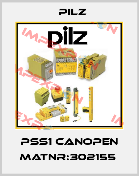 PSS1 CANopen MatNr:302155  Pilz