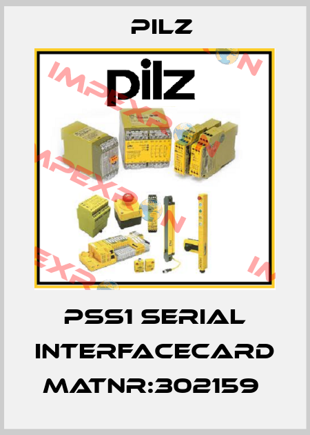PSS1 Serial Interfacecard MatNr:302159  Pilz