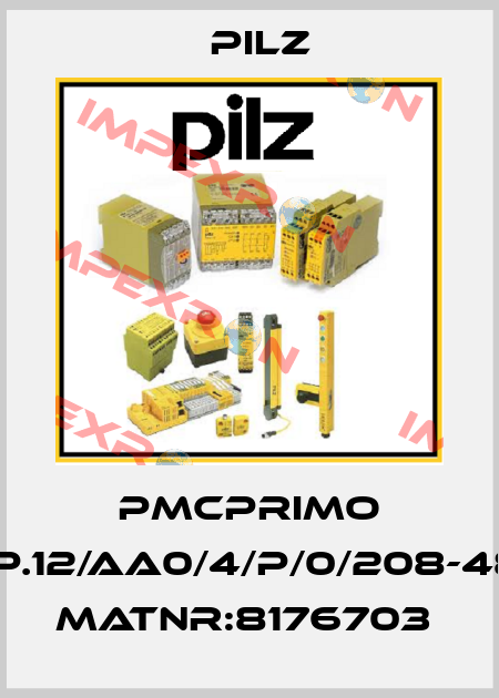 PMCprimo DriveP.12/AA0/4/P/0/208-480VAC MatNr:8176703  Pilz