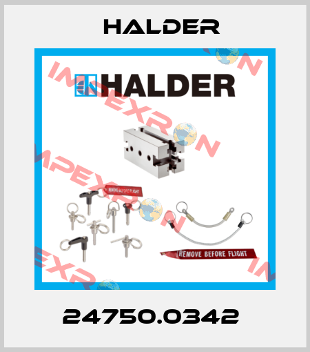 24750.0342  Halder