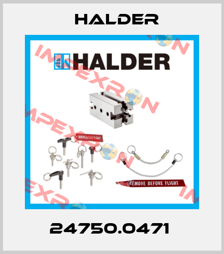 24750.0471  Halder
