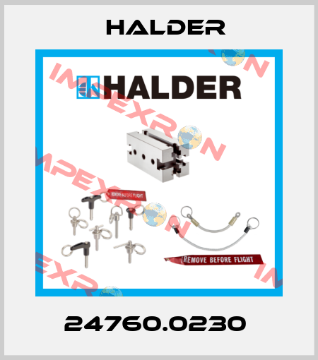 24760.0230  Halder