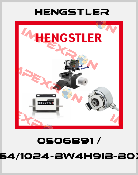0506891 / RI64/1024-BW4H9IB-B0X11 Hengstler