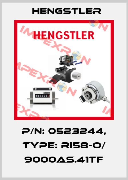 p/n: 0523244, Type: RI58-O/ 9000AS.41TF Hengstler
