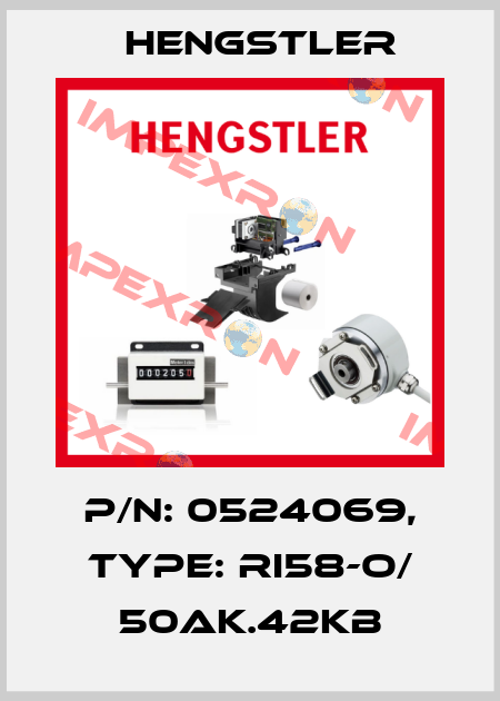 p/n: 0524069, Type: RI58-O/ 50AK.42KB Hengstler