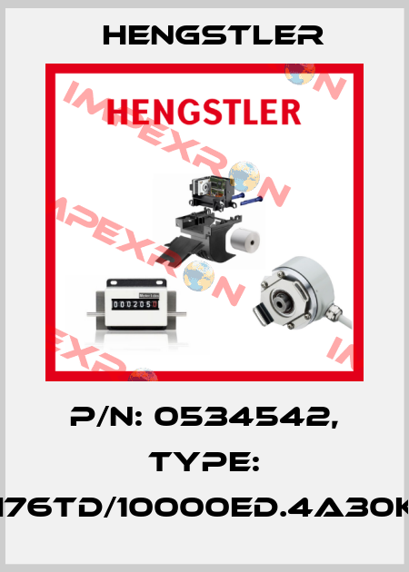 p/n: 0534542, Type: RI76TD/10000ED.4A30KF Hengstler