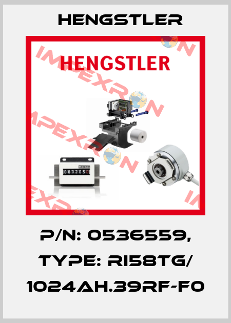p/n: 0536559, Type: RI58TG/ 1024AH.39RF-F0 Hengstler