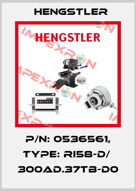 p/n: 0536561, Type: RI58-D/  300AD.37TB-D0 Hengstler