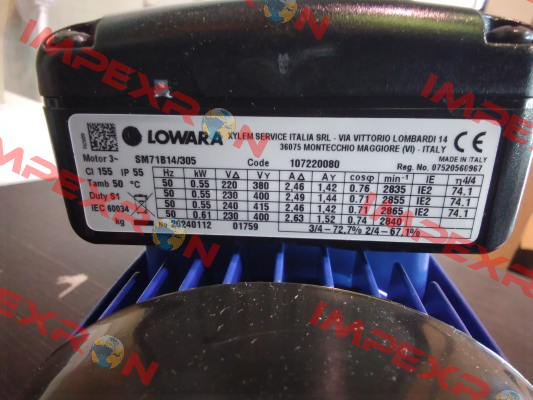 13257R00H Lowara