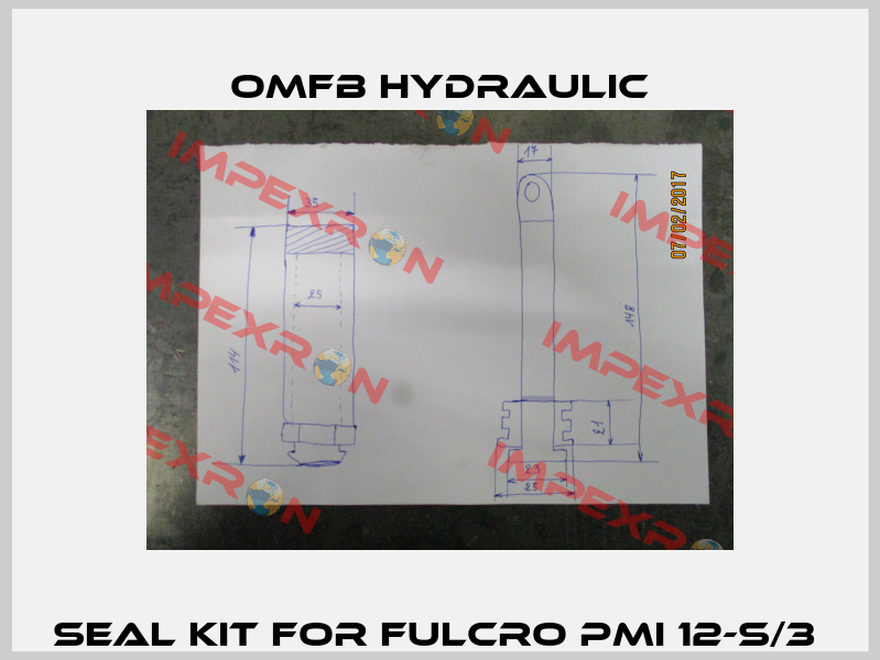 Seal kit for Fulcro PMI 12-S/3  OMFB Hydraulic