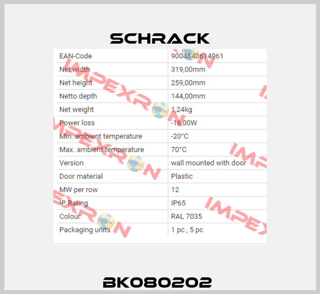 BK080202  Schrack