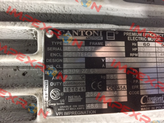 SIE256TC4  Cantoni