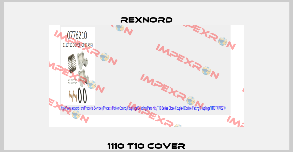 1110 T10 Cover Rexnord