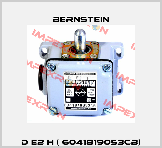 D E2 H ( 6041819053CB) Bernstein