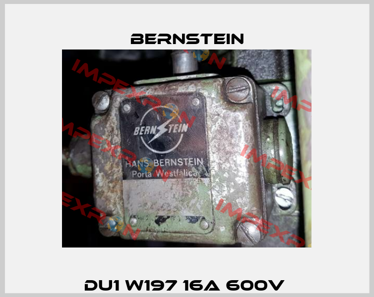 DU1 W197 16A 600V  Bernstein