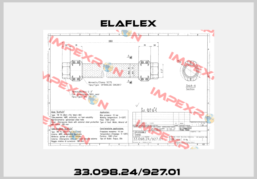 33.098.24/927.01  Elaflex