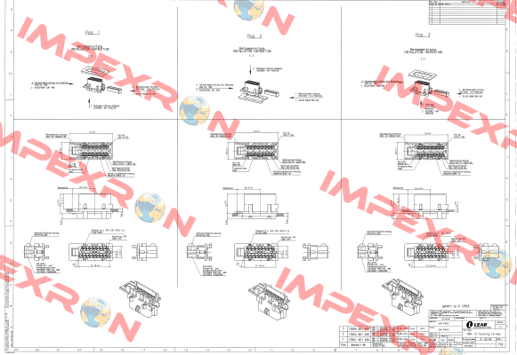 13561.601. 636 (Pack 1000 pieces)  Lear (Grote Hartmann)