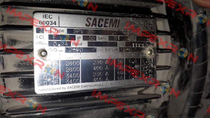 SPV 25 (220mm) Sacemi