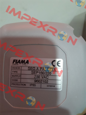 Type: SEP-160-230VAC Fiama