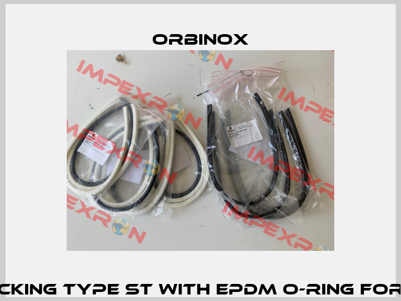 Gland packing type ST with EPDM O-Ring for EX DN 150 Orbinox