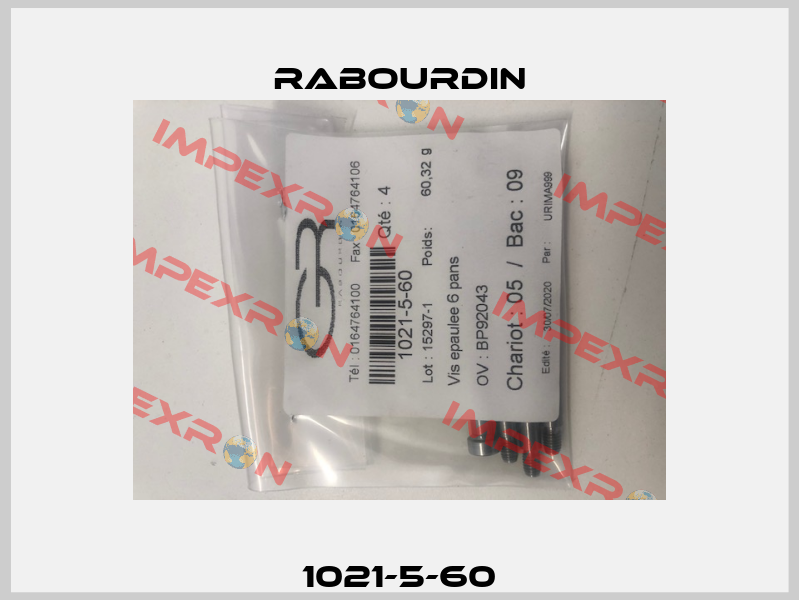 1021-5-60 Rabourdin