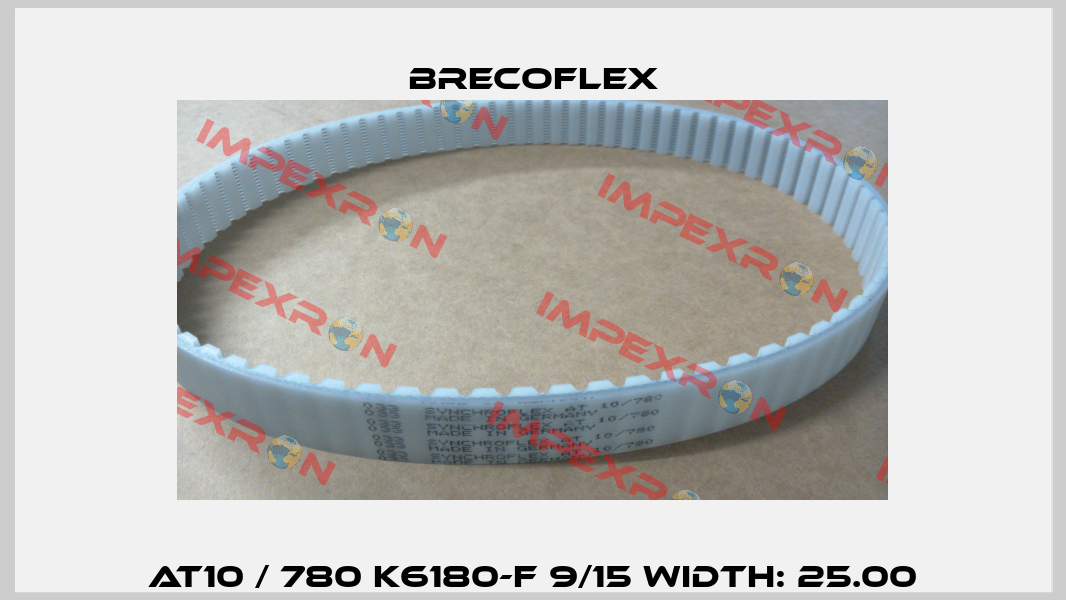 AT10 / 780 K6180-F 9/15 width: 25.00 Brecoflex
