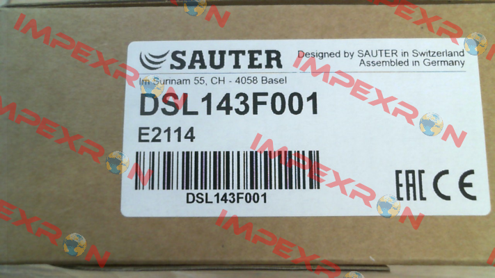 DSL143F001 Sauter