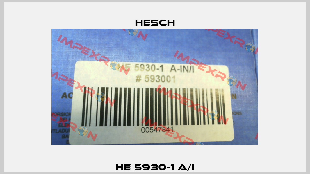 HE 5930-1 A/I Hesch