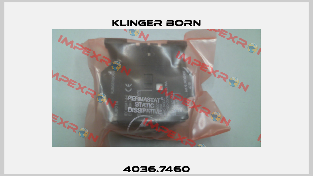 4036.7460 Klinger Born