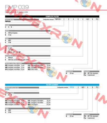 FMP-039-4-S-A-A-6-M25-N-P01 MP Filtri