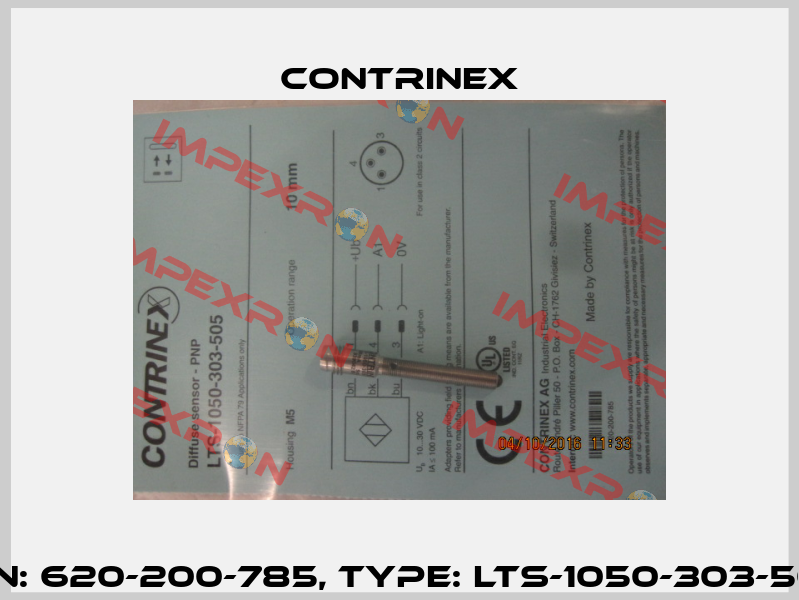 p/n: 620-200-785, Type: LTS-1050-303-505 Contrinex