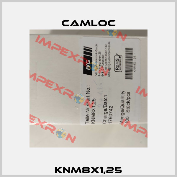 KNM8X1,25 Camloc