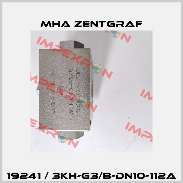 19241 / 3KH-G3/8-DN10-112A Mha Zentgraf