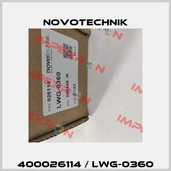 400026114 / LWG-0360 Novotechnik